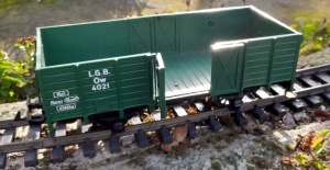 LGB 4021 Open Wagon with opening doors